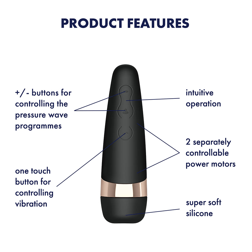 Satisfyer pro 3+ vibration clitoral sucking stimulator