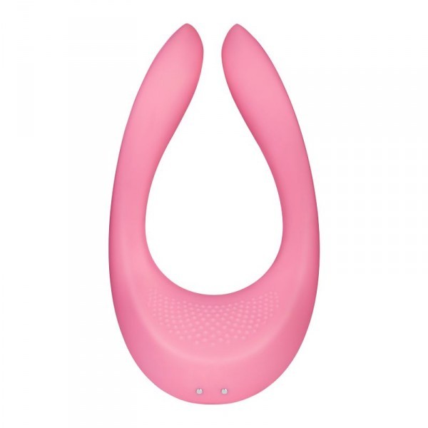 Silicone vaginal stimulator for couples, double clitoris vibrator, satisfyer partner