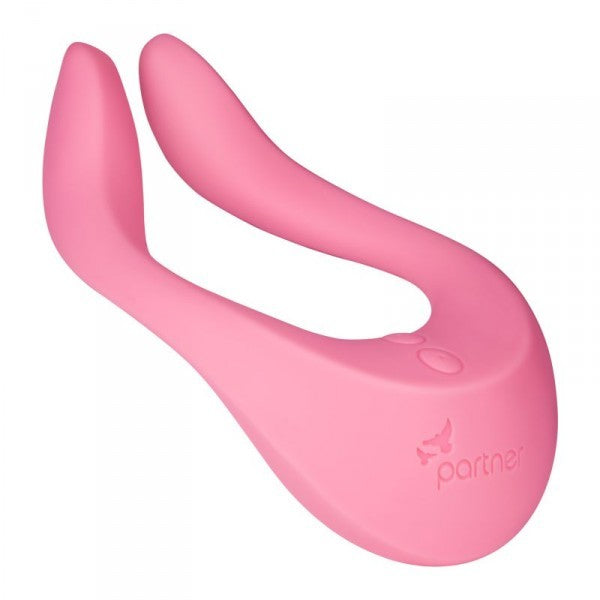Silicone vaginal stimulator for couples, double clitoris vibrator, satisfyer partner