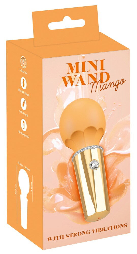 Stimolatore Vaginale mini wand mango