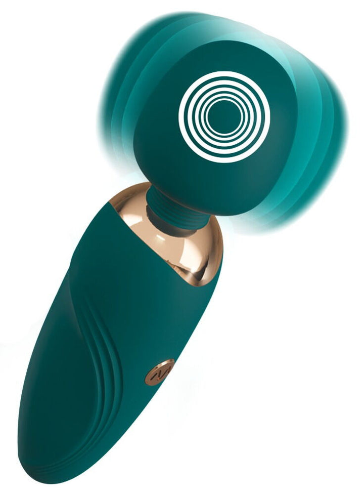 Stimolatore Vaginale Petite wand verde