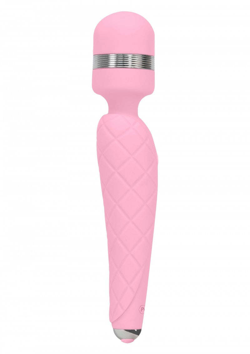 Rechargeable vaginal stimulator wand vaginal vibrator for clitoris in pink silicone