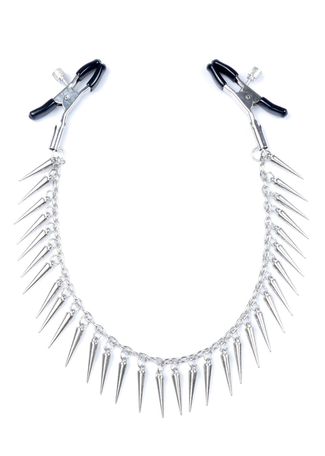 Brustwarzenklemmen Silberkette von B-series | Nippelklemmen