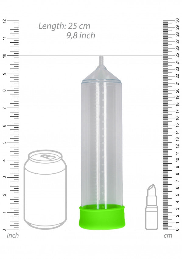 Elite Beginner Pump Penis Developer - GitD - Neon Green