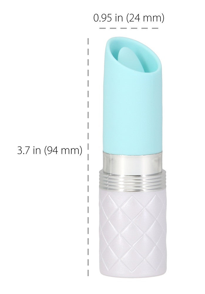 Lusty lipstick vibrator turquoise