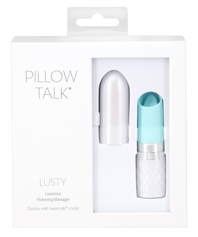 Lusty lipstick vibrator turquoise