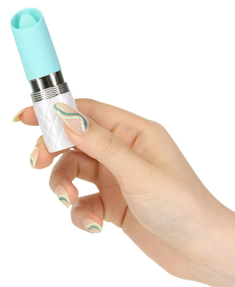 Lusty lipstick vibrator turquoise