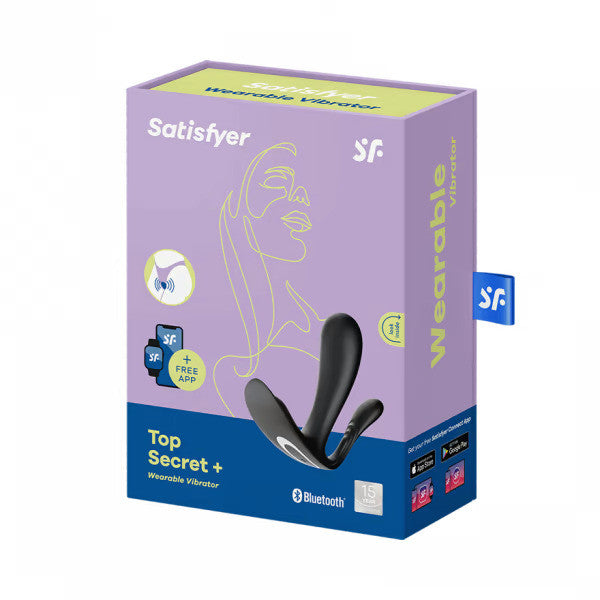 Satisfyer Top Secret+ anal and g-spot vibrator