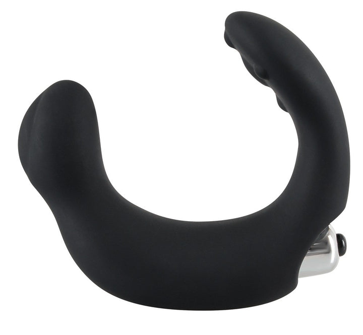 Male Anal Vibrator for prostate stimulation with silicone dildo