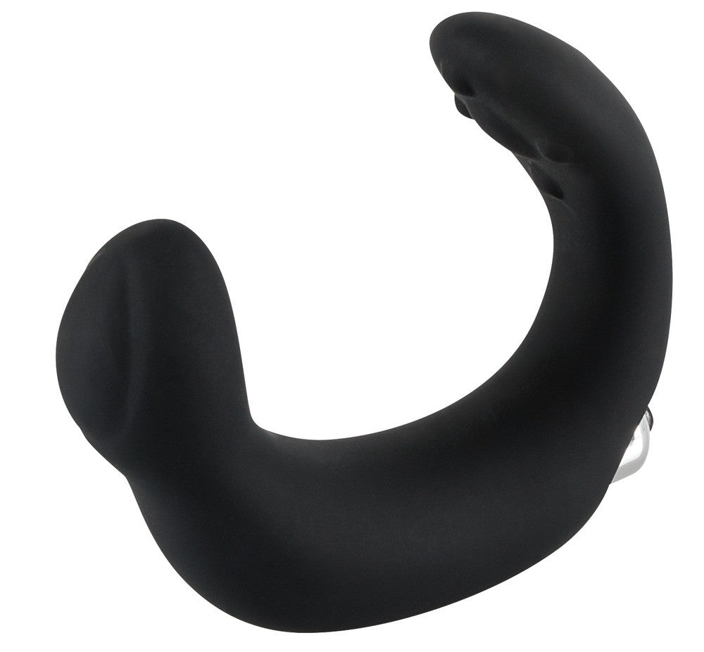 Male Anal Vibrator for prostate stimulation with silicone dildo