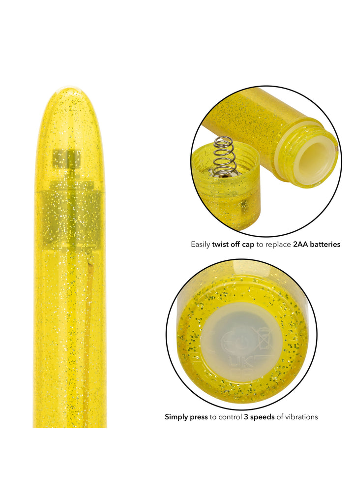 Sparkle Slim Vibe Yellow - 15cm