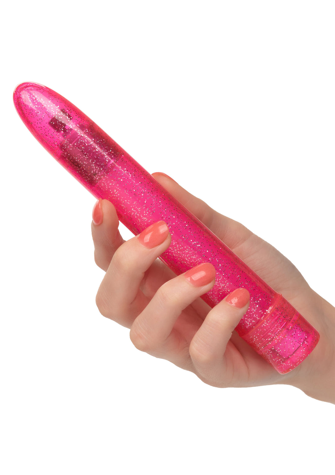 Classic pink Sparkle Slim Vibe vibrator