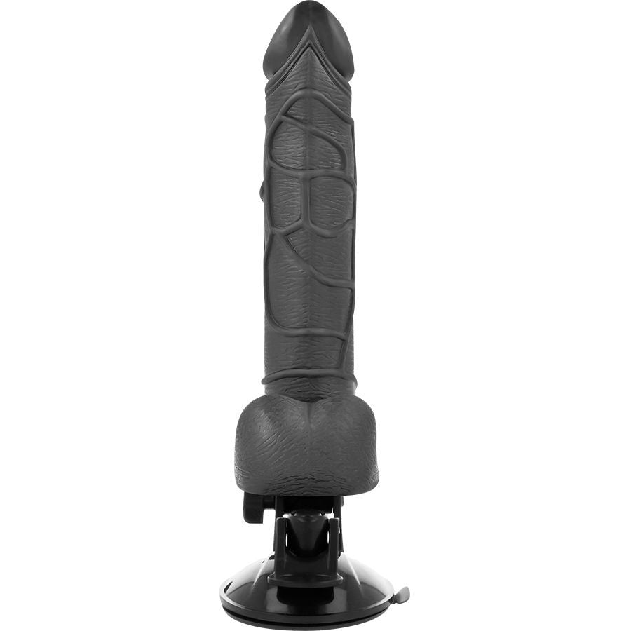 Realistic vibrator with remote control 2 in 1 BaseCock penis sheath