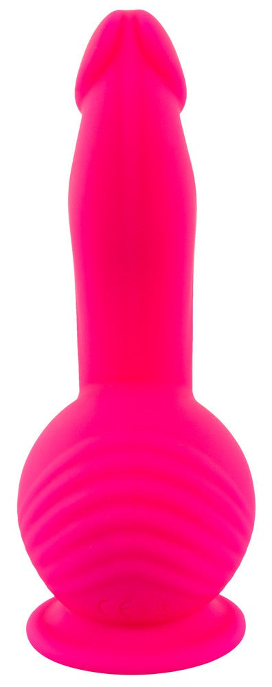 Vibrator with suction cup Powerful Vibrator Pink - 19cm