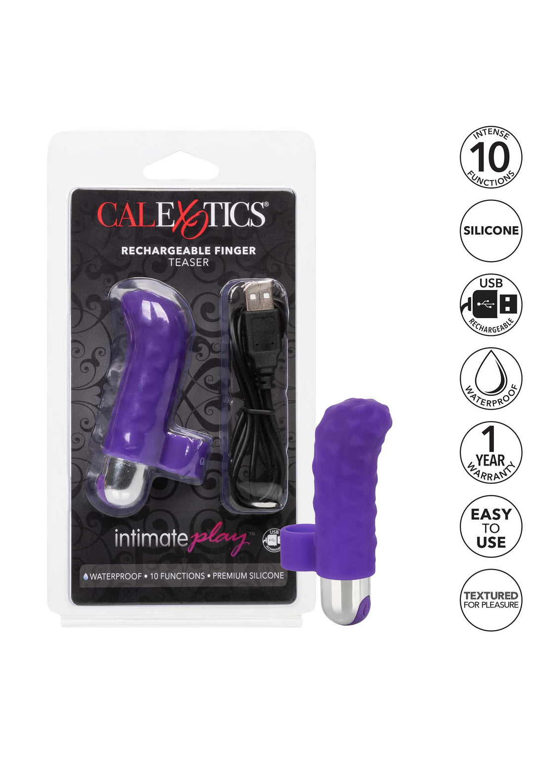 Intimate Play rechargeable finger vibrator