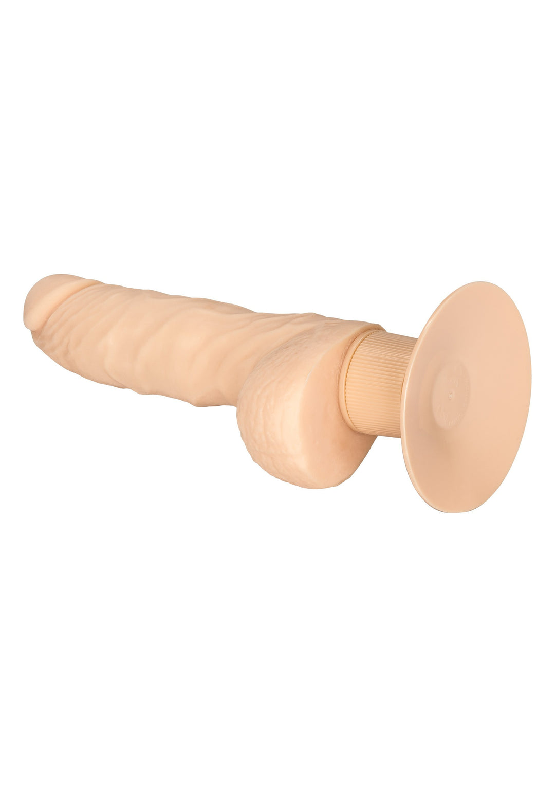 Realistic Brown Shower Stud Waterproof Vibrator - 12.7 cm