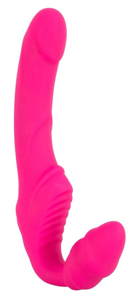 Pink Strapless Vibrator Clitoral Massager - 21.8cm