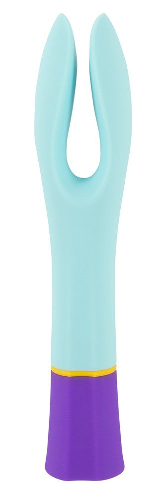 Double Vibrator Vagina/Clitoride - 18cm