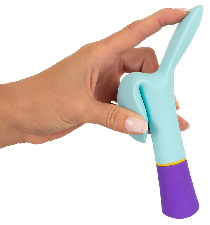 Double Vibrator Vagina/Clitoride - 18cm