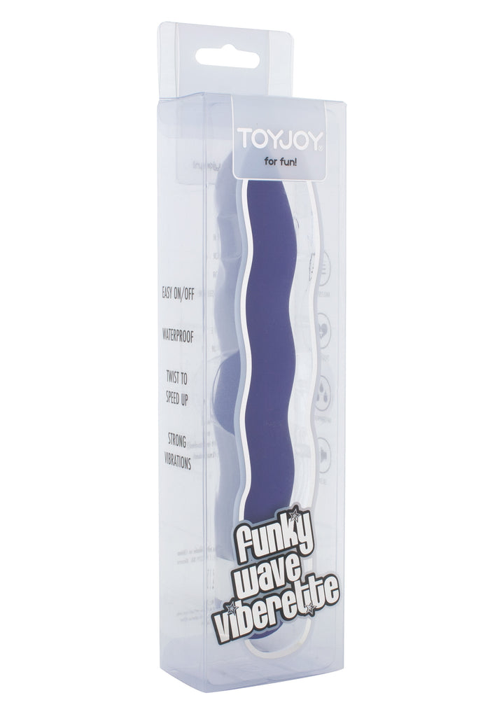 Funky Wave Vibrette purple vibrator