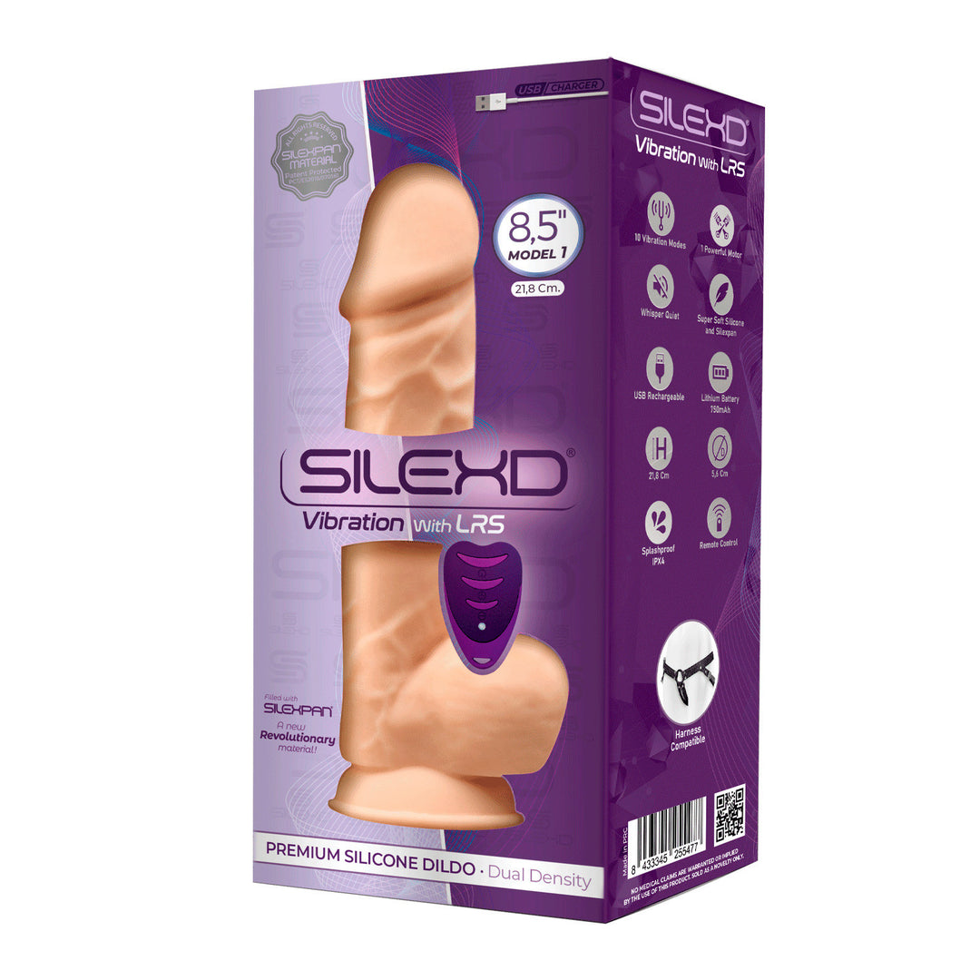 Big vibrator with suction cup Model 1 8'5 Vibration + LRS