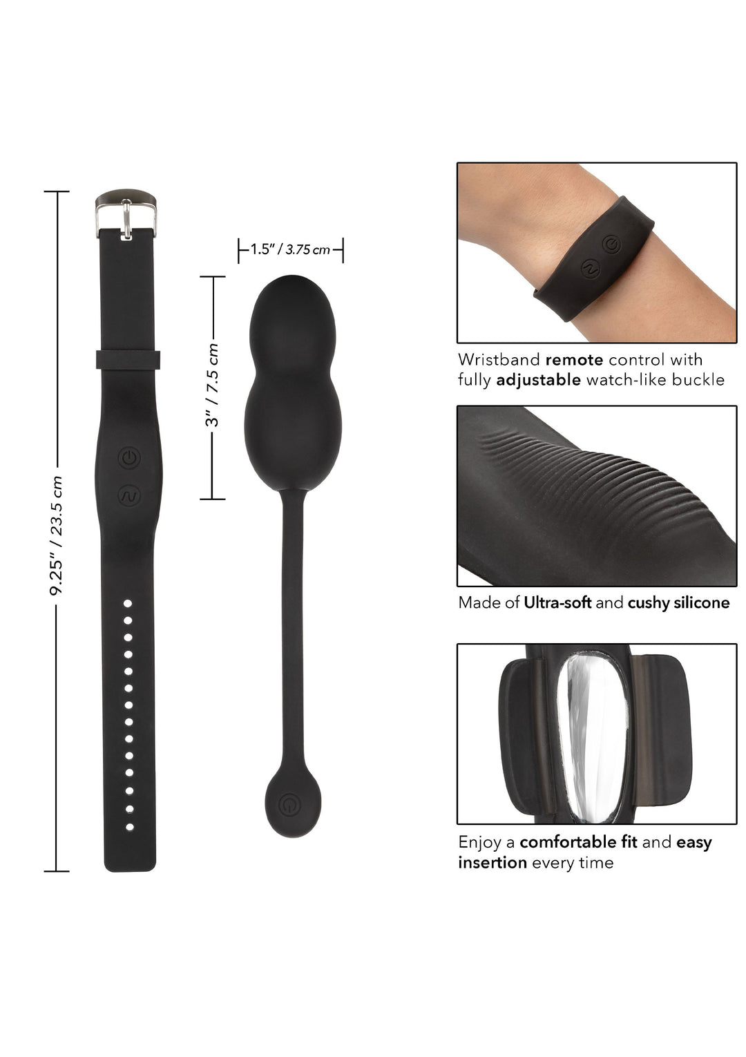 Kegel Ultra-Soft Remote - wrist control