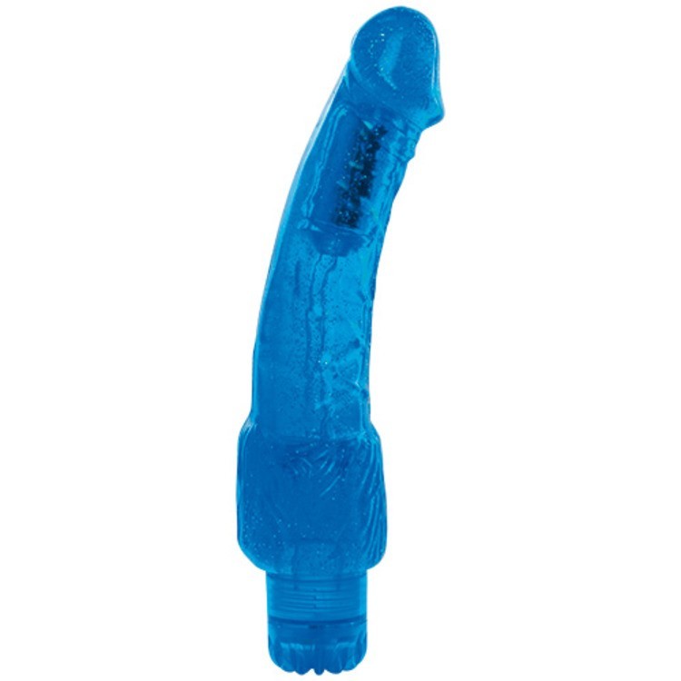 Jelly jammyy puzzling bleu glitter vibrator