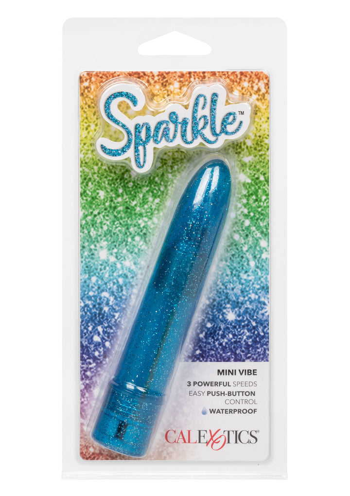 Blue Sparkle Mini Vibe - 11.5cm