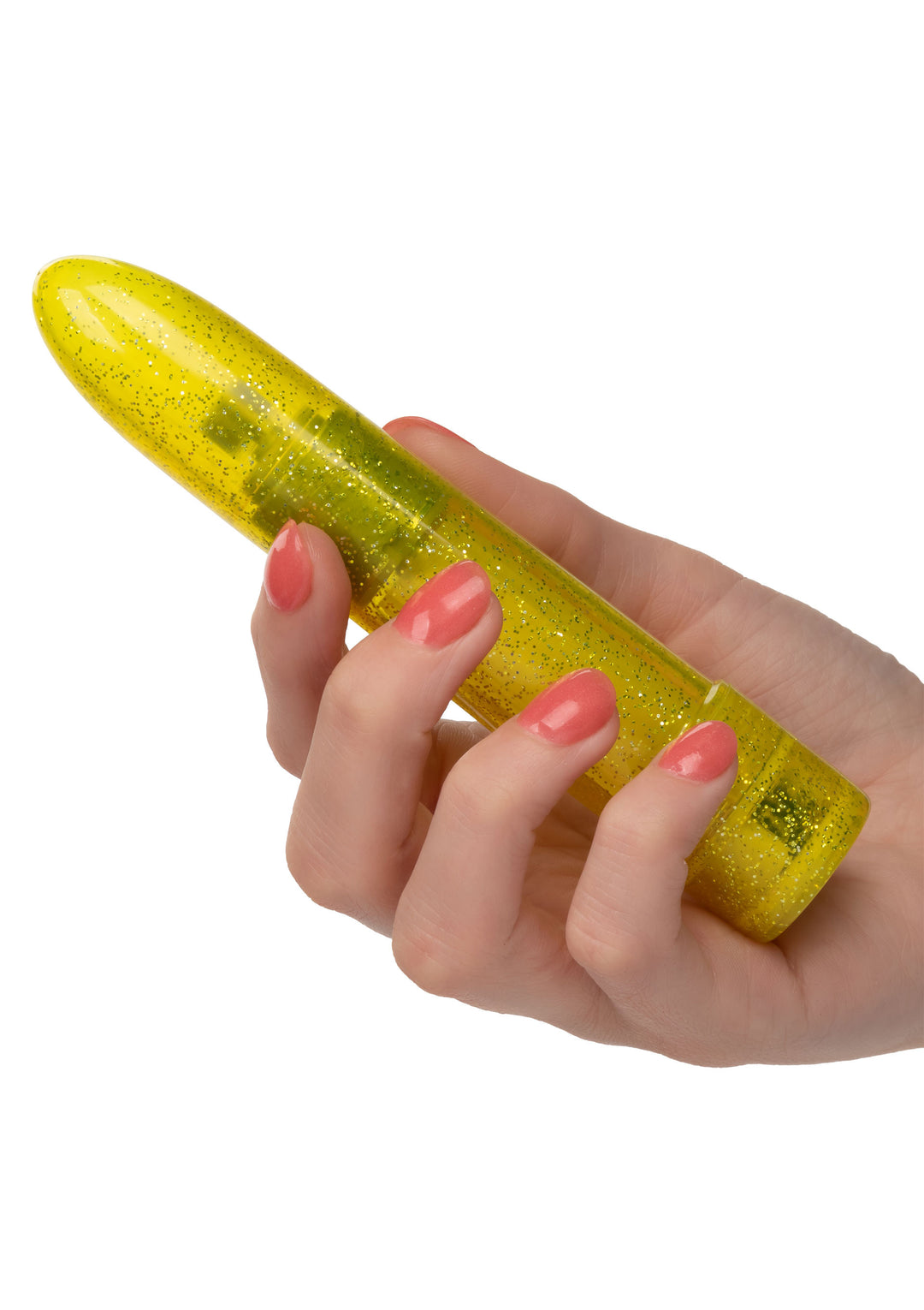 Yellow Sparkle Mini Vibe - 11.5cm