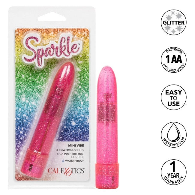 Sparkle Mini Vibe pink mini vibrator