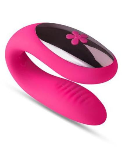 vibrator for couples godo X 2 silicone pink GODO DI +