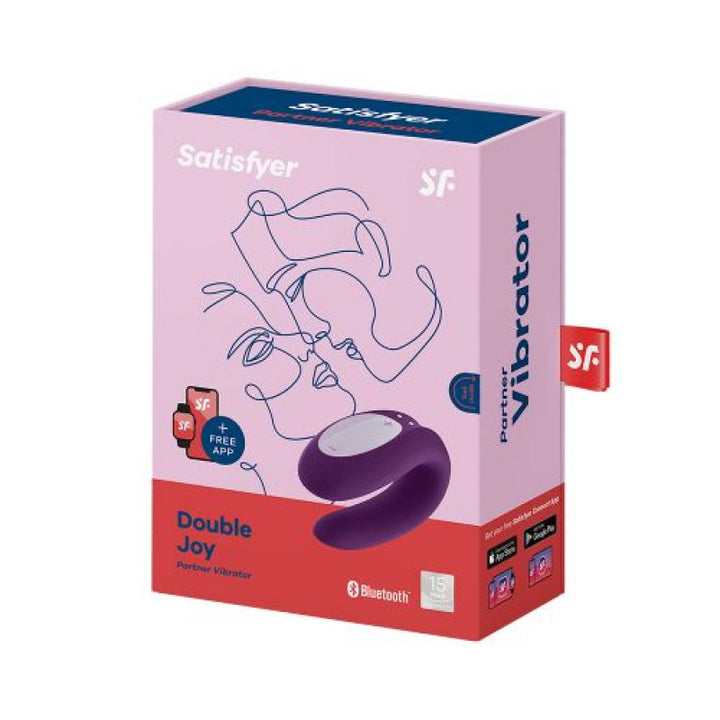 Satisfyer Double Joy silicone vibrator for couples