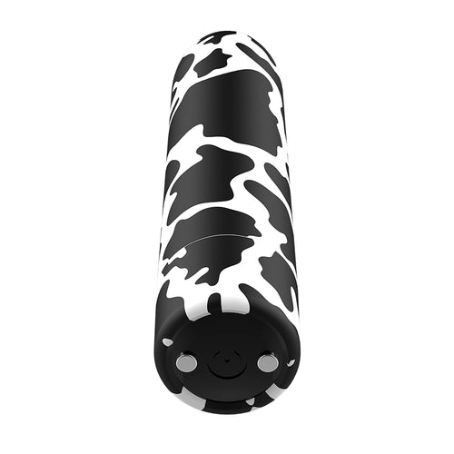 Small vibrator RECHARGEABLE BULLET COW 10 INTENSITY