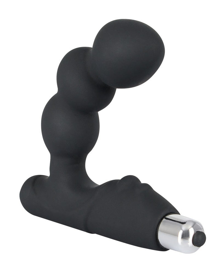 male prostate vibrator black silicone prostate stimulator black rebel stimulator