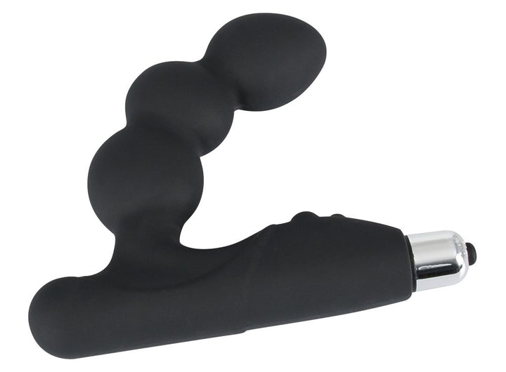 male prostate vibrator black silicone prostate stimulator black rebel stimulator