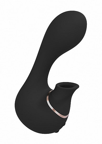 G-spot vibrator sucking clit Mythical Black