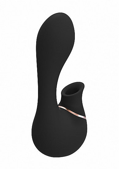 G-spot vibrator sucking clit Mythical Black