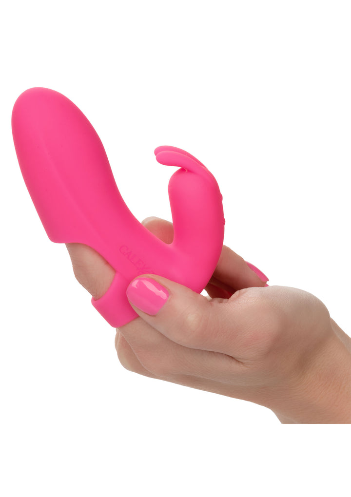 Silicone Marvelous Pleaser rabbit finger vibrator