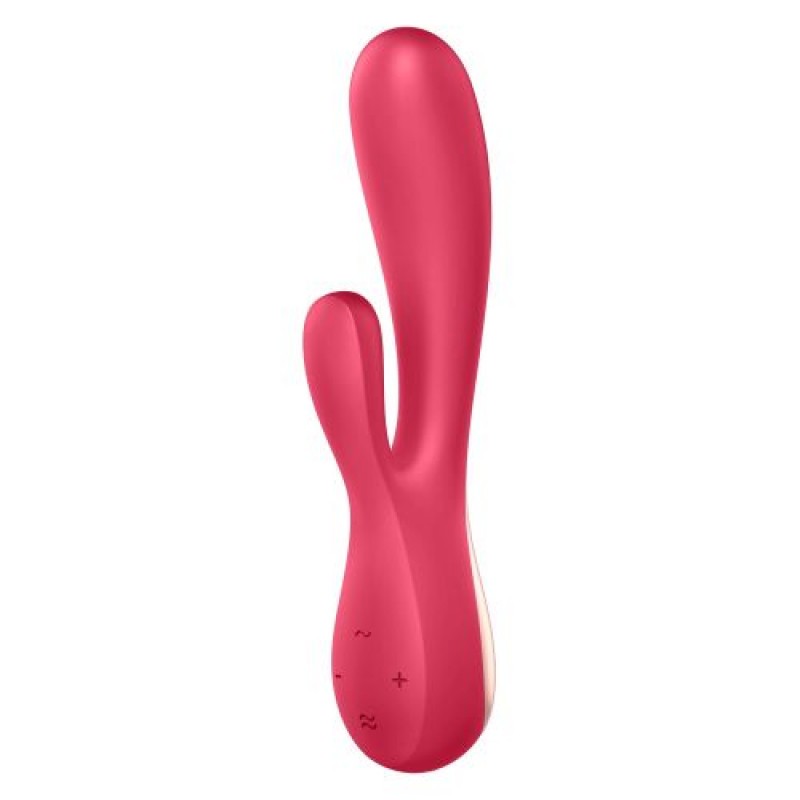 Rabbit Vibrator Mono Flex red incl. Bluetooth and App