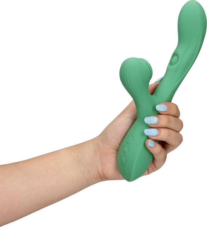 Vibratore rabbit pulse wave and tongue flickering