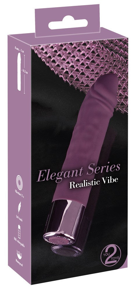 Realistic Vibe Vibrator - 14cm