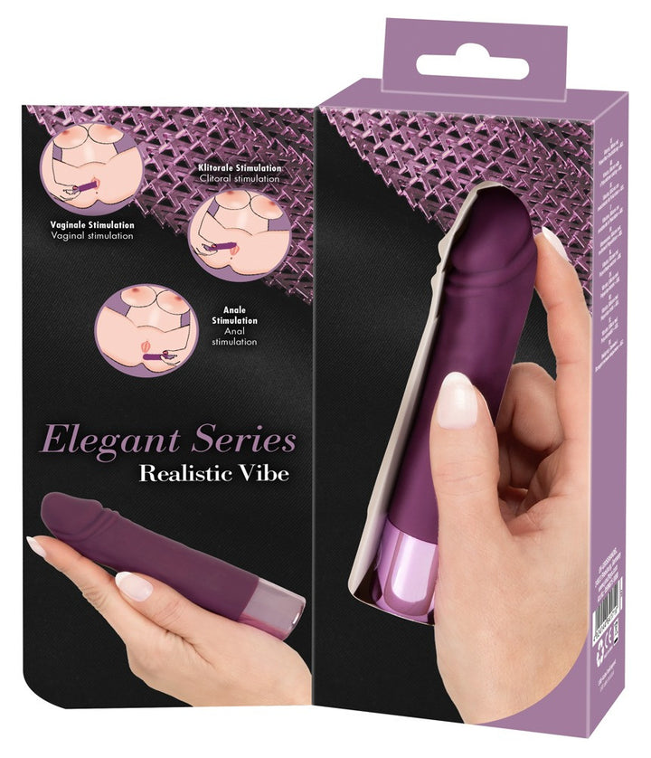 Realistic Vibe Vibrator - 14cm