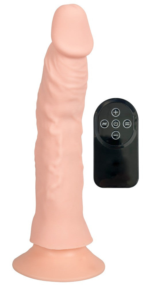 Realistic Bendable RC Remote Control Vibrator - 21.5cm