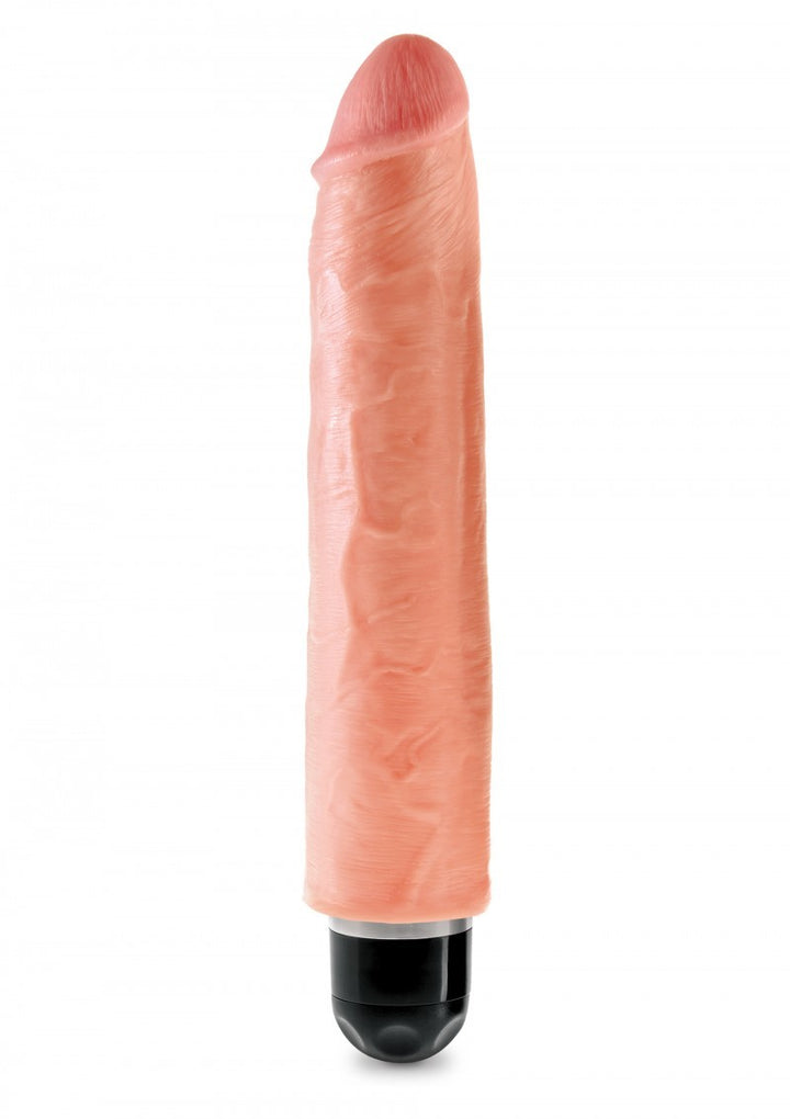 Realistic vibrator maxi large big king cock dildo anal vaginal waterproof 10 flesh