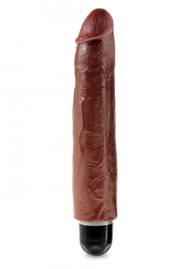Realistic vibrator maxi large black big king cock dildo anal vaginal vaginal waterproof 10 brown