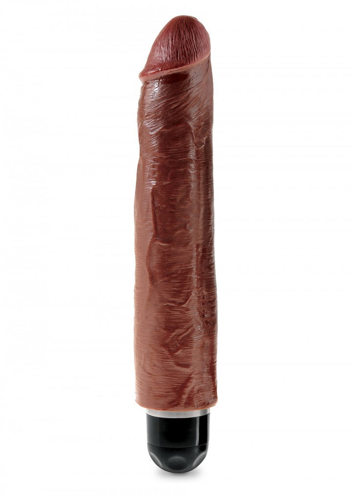 Vibrating Stiffy Brown - 30cm