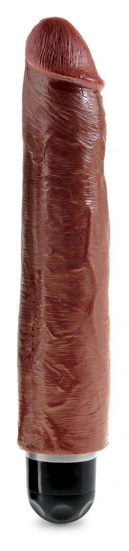 Vibrating Stiffy Brown - 30cm