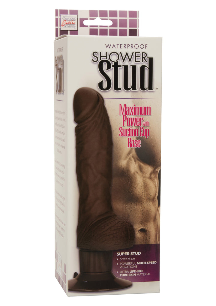 Brown Shower Stud Waterproof - 12,7cm