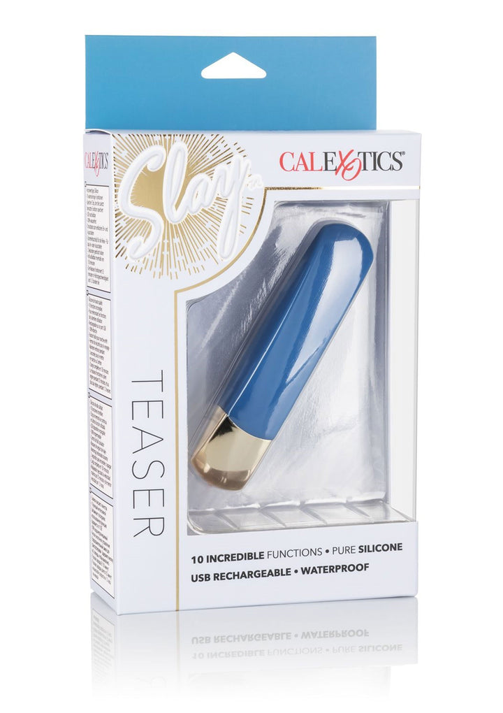 CALEXOTICS Slay Teaser rechargeable silicone vibrator