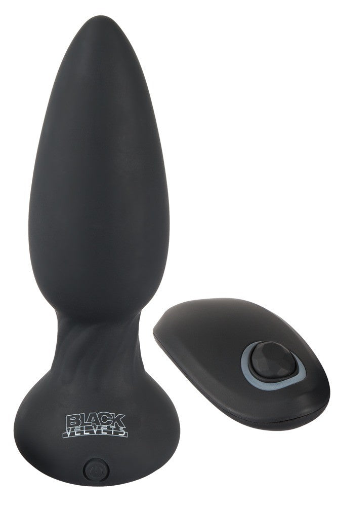 Black Rotating Plug Vibrator